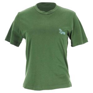 Marni Logo T-shirt in Green Cotton